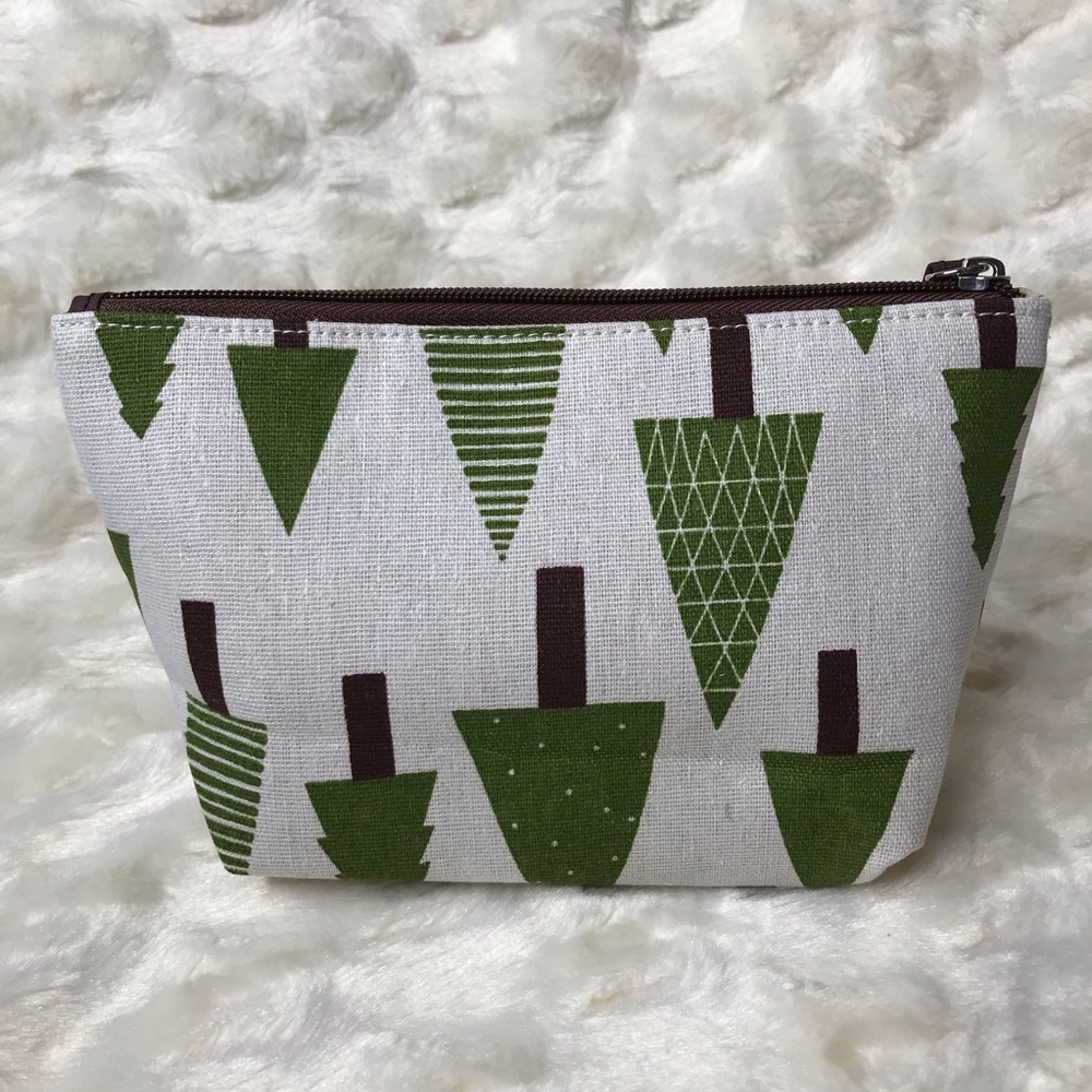 NATURAL STYLE HANDMADE TREES COSMETIC BAG - Picture 7 of 8